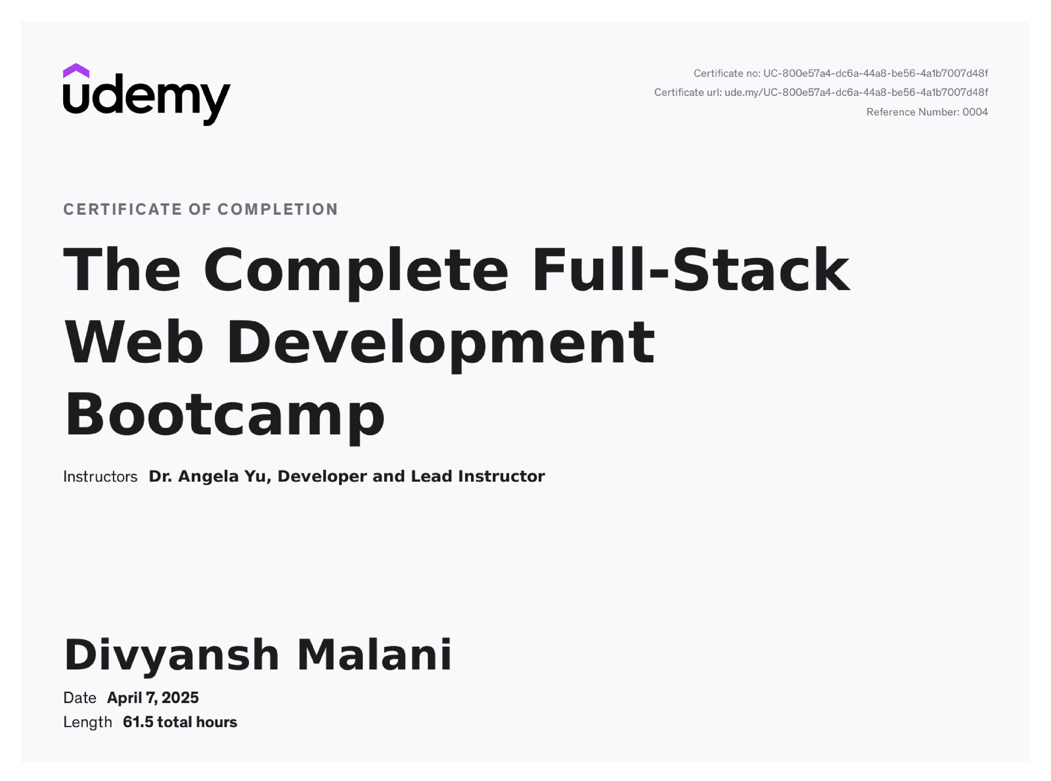 Divyansh Malani | Full-Stack Developer & System Builder